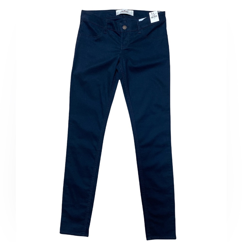 Hollister Super Skinny 26X31 3R Blue Pant Low Rise Casual Bottoms NEW NWT